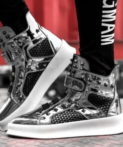 2019 autumn men's  trend personality high top shoes 26
