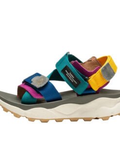 NAZCA 2 MAN - Multicolour active sandal - AVIO-GREEN